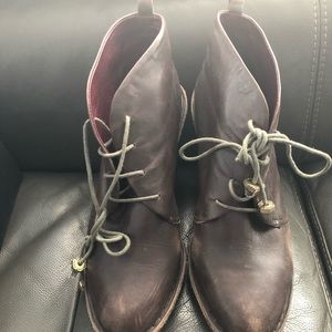 Brown leather Marc by Marc Jacob booties size 38.5